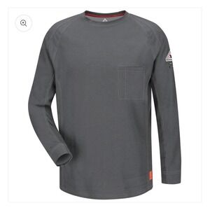 Bulwark FR Pocket T-Shirt ~ Men's XL~ IQ Series Comfort Knit Fire Resistant NWOT